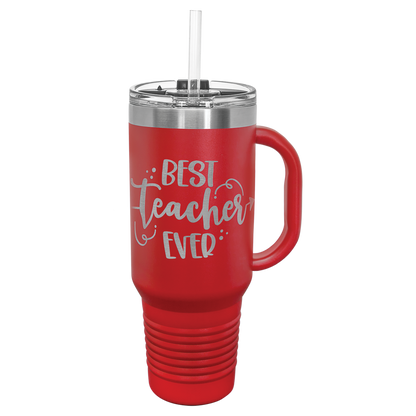 40 oz "Dupe" Travel Mug w/handle